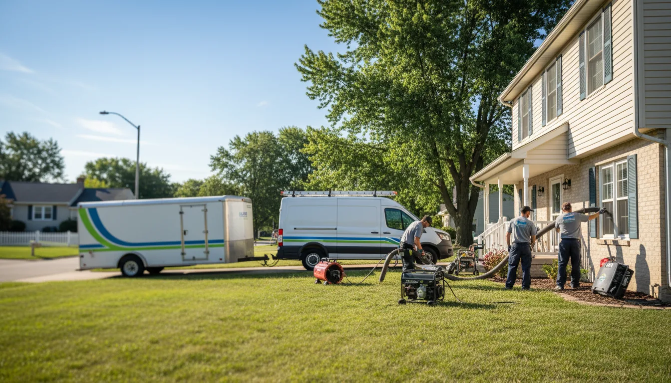 Flooded Basement Restoration And Cleanup With Repair in North Bend, NE near me